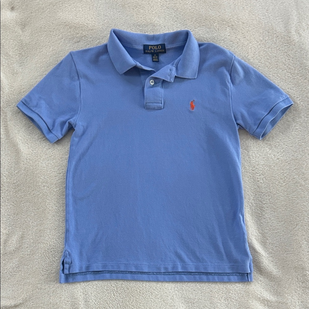 Polo by Ralph Lauren Kids Light Blue Polo Shirt Medium 10-12